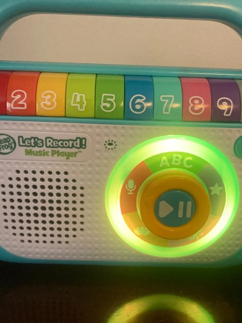 LeapFrog Let’s Record! Music Player Bluetooth Kids Learning Toy